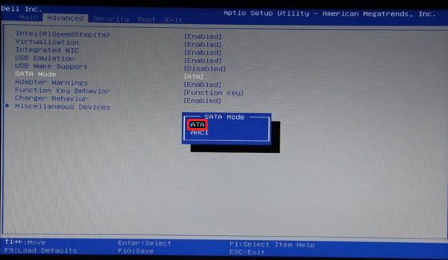 戴爾筆記本重裝系統bios設置