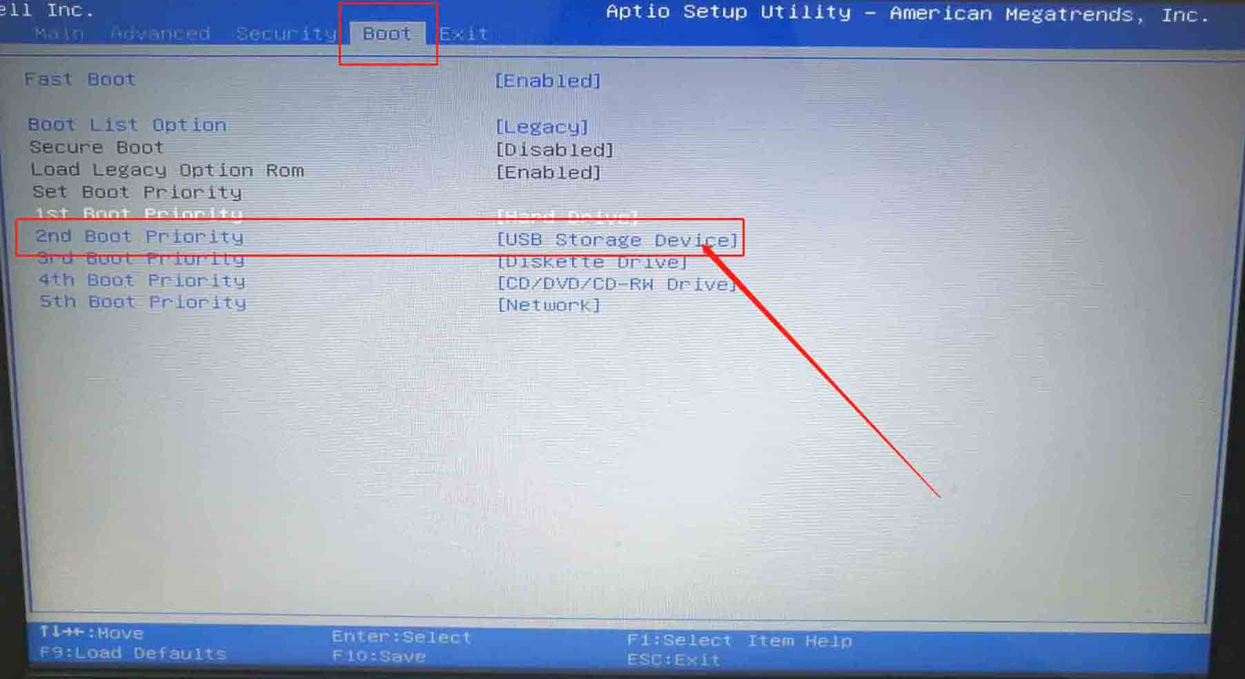 U盤重裝bios設置方法
