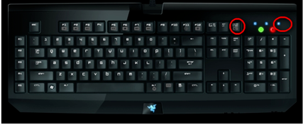 鍵盤上的第三個燈怎么關