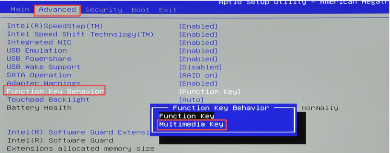 如何切換筆記本鍵盤的功能鍵?