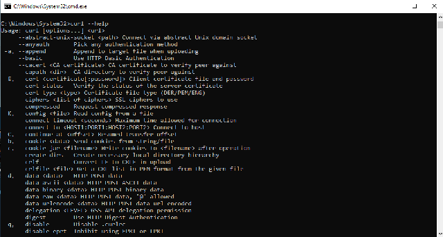 Windows 10將支持tar和cURL Windows 10將支持tar和cURL