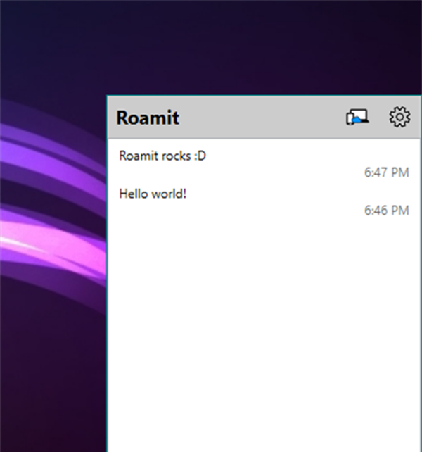 Windows 10/Android跨平臺聯動應用Roamit現已免費和開源 Windows 10/Android跨平臺聯動應用Roamit現已免費和開源