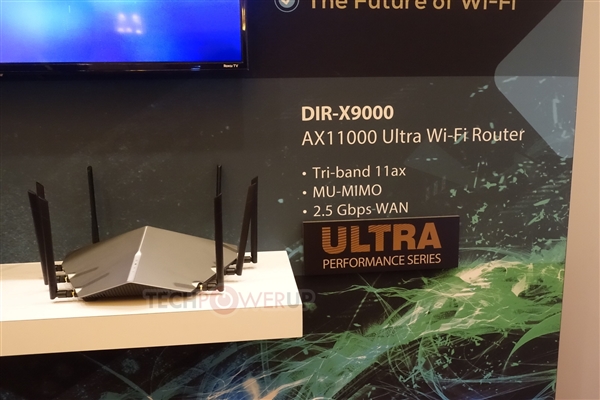 D-Link展示802.11ax全新路由器 D-Link展示802.11ax全新路由器