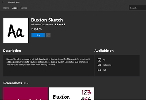 微軟計劃對部分高級字體收費 微軟計劃對部分高級字體收費