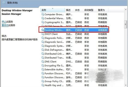 Desktop Window Manager Session Manager 服務 Desktop Window Manager Session Manager 服務