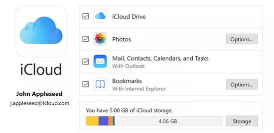 蘋果iCloud Windows版更新:修復Wind10兼容性問題 蘋果iCloud Windows版更新:修復Wind10兼容性問題