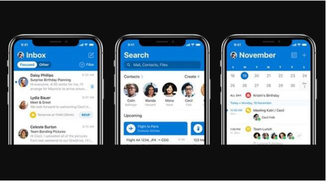 微軟Outlook iOS版更新:全新UI設計,體驗大提升 微軟Outlook iOS版更新:全新UI設計,體驗大提升