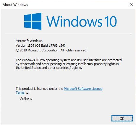 Windows 10 Build 17763.194:修復(fù)WMP進(jìn)度條問(wèn)題 Windows 10 Build 17763.194:修復(fù)WMP進(jìn)度條問(wèn)題