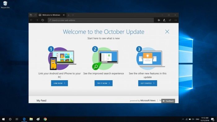 微軟開始向更多用戶推送Windows 10十月更新 微軟開始向更多用戶推送Windows 10十月更新