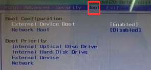 bios設(shè)置索尼VAIO筆記本U盤(pán)啟動(dòng)步驟