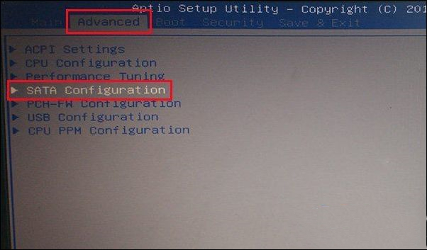 神舟優雅a300筆記本如何進bios更改ide硬盤模式 神舟優雅a300筆記本如何進bios更改ide硬盤模式