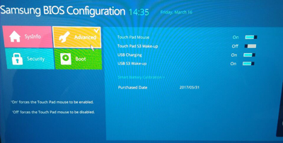 詳解三星500R3M-K03設置U盤啟動的圖文步驟 詳解三星500R3M-K03設置U盤啟動的圖文步驟
