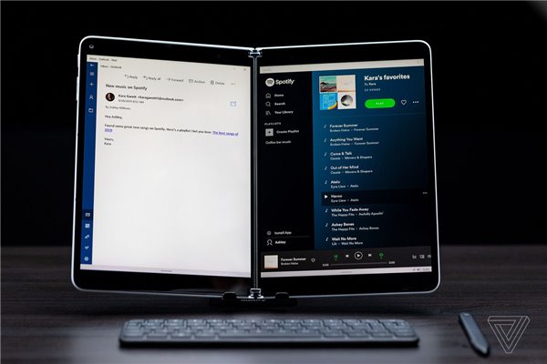 消息稱微軟Surface Neo上市時間推遲到2021年
